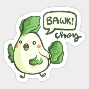 Bawk Choy Sticker